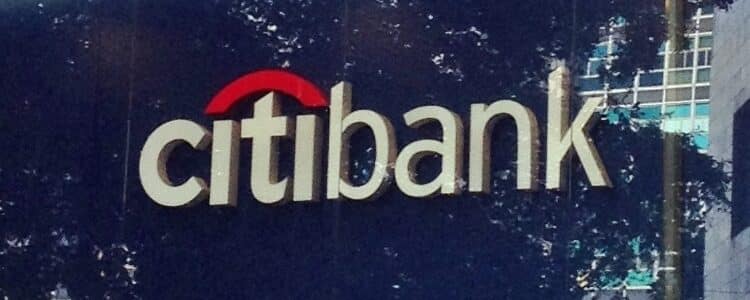 Logo do Citibank.