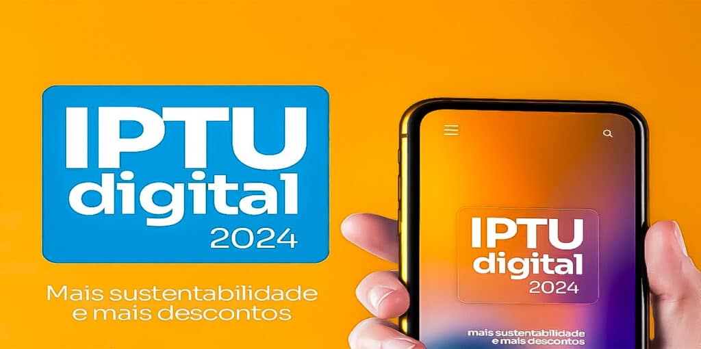 Adesão recorde ao IPTU Digital; mais vantagens e descontos!