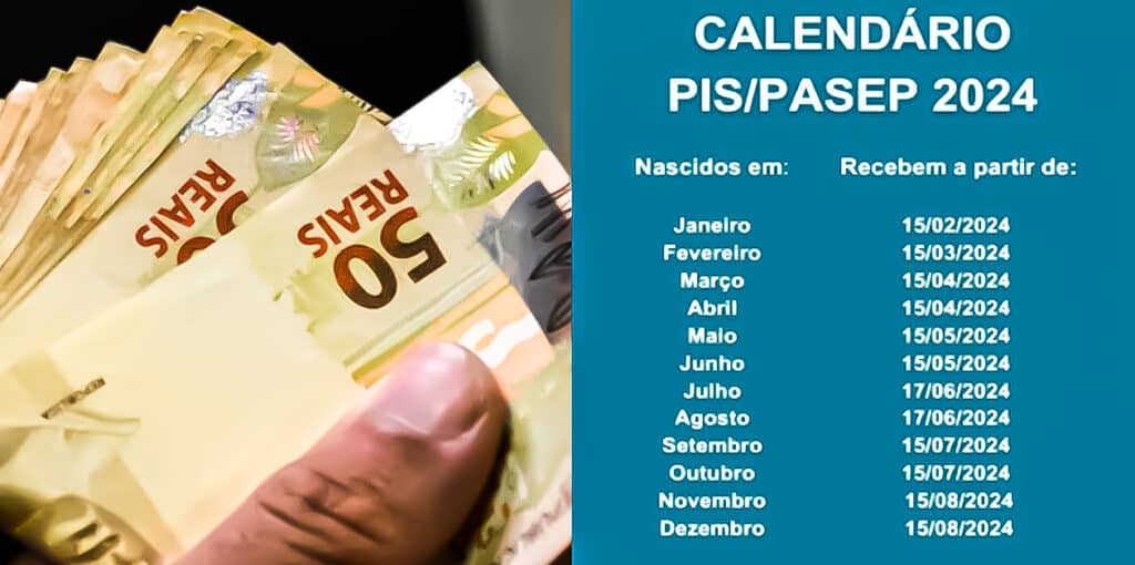 Os saques para 24,5 milhões de beneficiários do PIS/Pasep 2024 terão início em fevereiro.