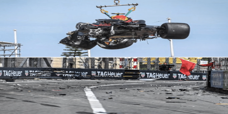 F1: Pérez sofre acidente impressionante no GP de Mônaco!