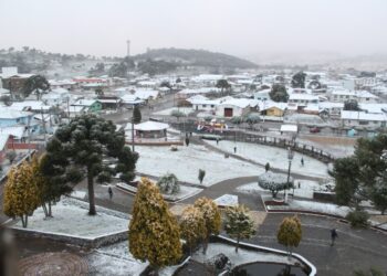 Primeira neve do ano encanta cidades do sul do Brasil! Confira mais!
