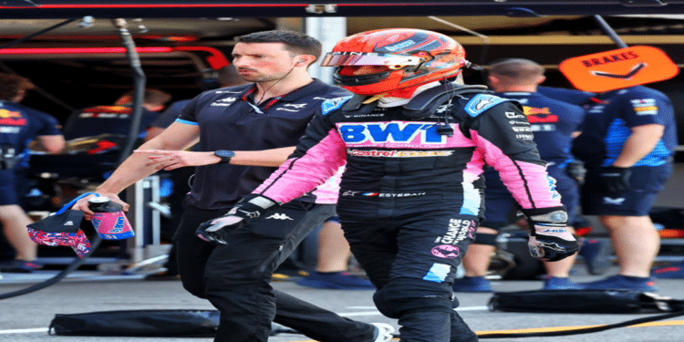 Sem renovação! Alpine decide não renovar e Ocon deixará equipe no fim da temporada da Fórmula 1!