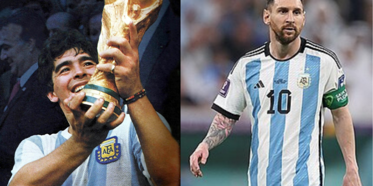 Messi já alcançou o legado de Maradona que ultrapassa os R$ 600 milhões?