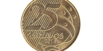 Moeda de 25 centavos está fazendo sucesso por seu alto valor