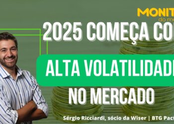Mercado começa 2025 com alta volatilidade e agenda intensa