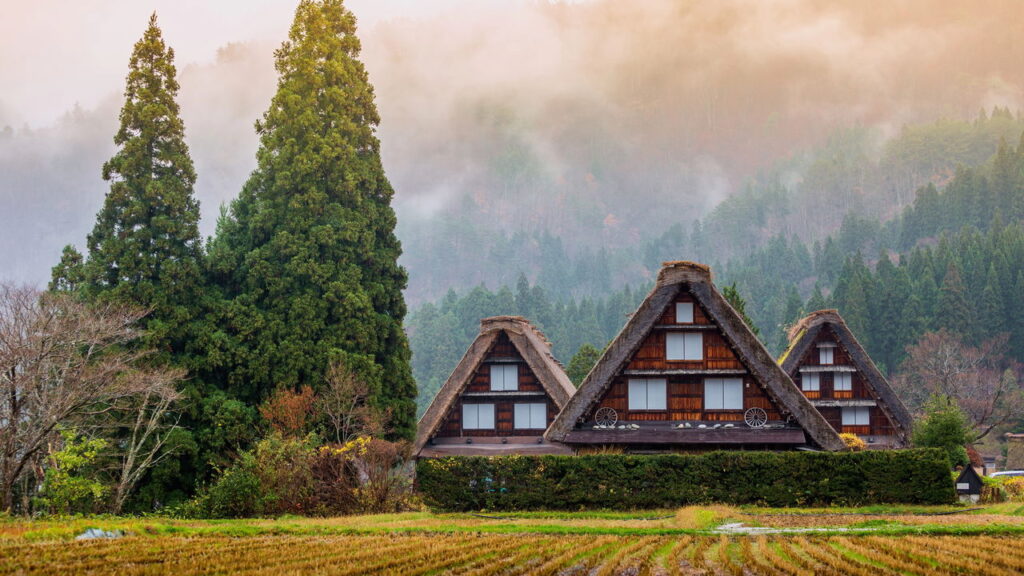 Essa vila do interior é reconhecida como herança da cultura japonesa