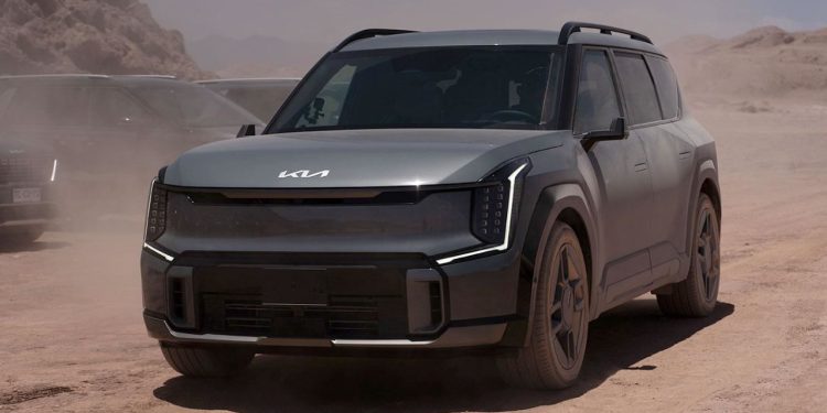 Conheça o Kia EV9 o SUV elétrico de 7 lugares com autonomia de 434 km que vai surpreender você