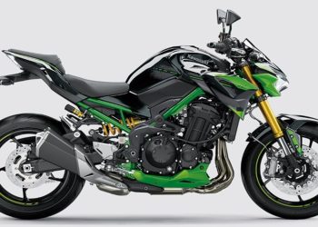 Kawasaki Z900 2025 chega com novo design e motor mais eficiente