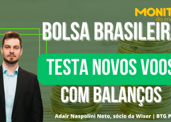 Bolsa testa novos voos impulsionada por temporada de balanços