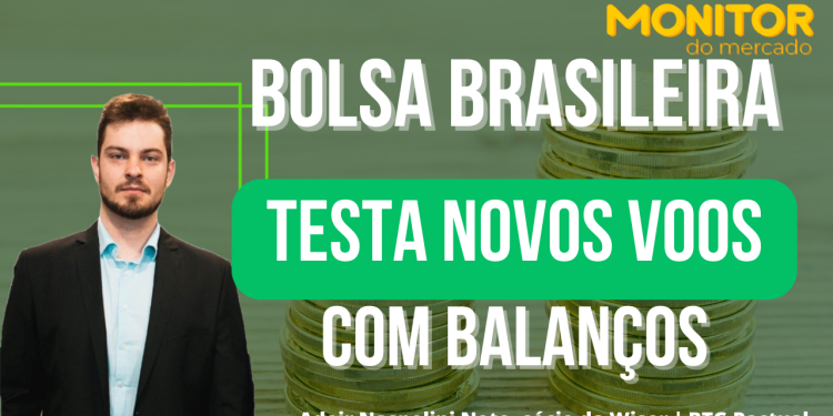 Bolsa testa novos voos impulsionada por temporada de balanços