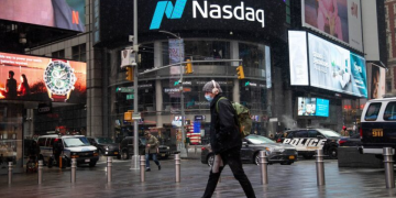 Nasdaq recupera perdas do tarifaço, com alta de Meta e Microsoft