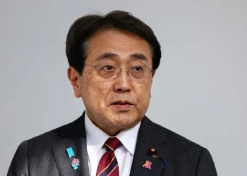 Imagem: Negociador-chefe de tarifas do Japão, Ryosei Akazawa | Reuters/Issei Kato