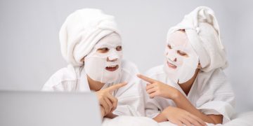 Receita econômica de máscara facial para nutrir a pele