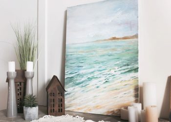 Faça quadros decorativos com papel reciclado por menos de 10 reais!