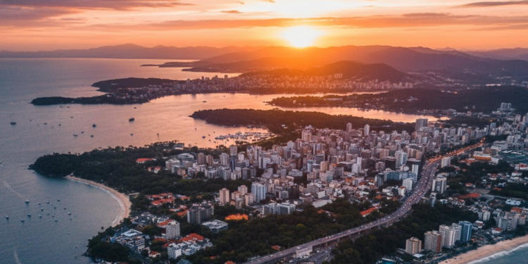 Cidade litorânea situada a 3 metros de altitude atrai moradores pelo alto padrão urbano