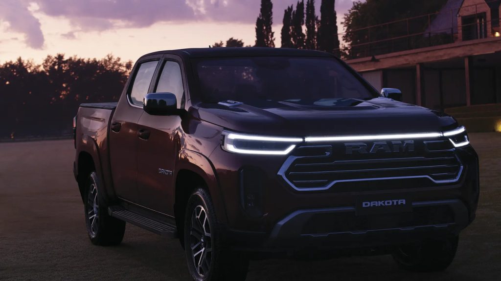 A evolução das picapes médias ganha um novo capítulo com a Ram Dakota