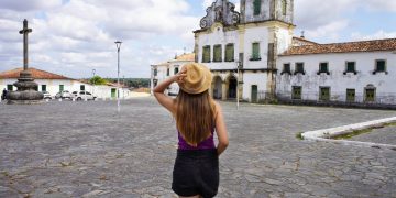 Turistas celebram a cidade sergipana que é Patrimônio da Humanidade pela UNESCO