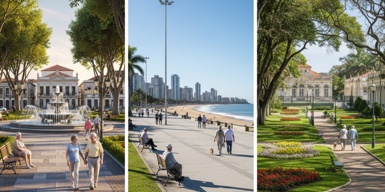 Cidades escolhidas por idosos e aposentados que buscam tranquilidade e boa qualidade de vida