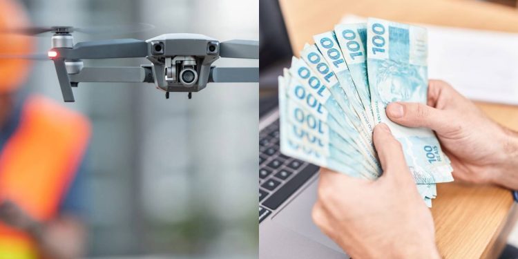 Drones criam empregos de alto salário e mudam completamente o mercado de trabalho no Brasil