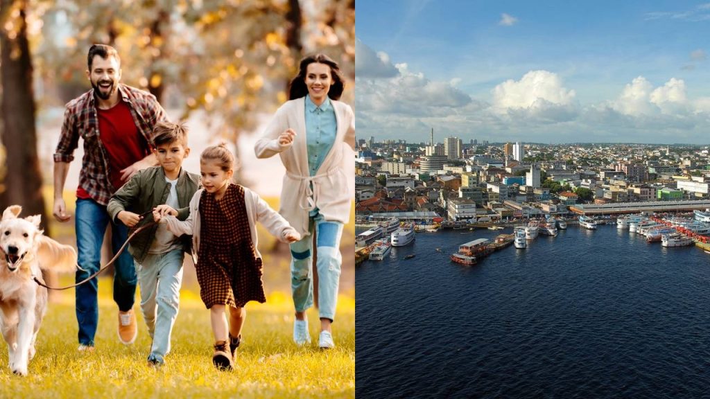 Essa cidade no meio da floresta encanta pela mistura de cultura e natureza