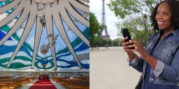 Capital federal fundada em 1960 com arquitetura inovadora de Niemeyer reúne as maiores obras modernistas e monumentos cívicos da América Latina