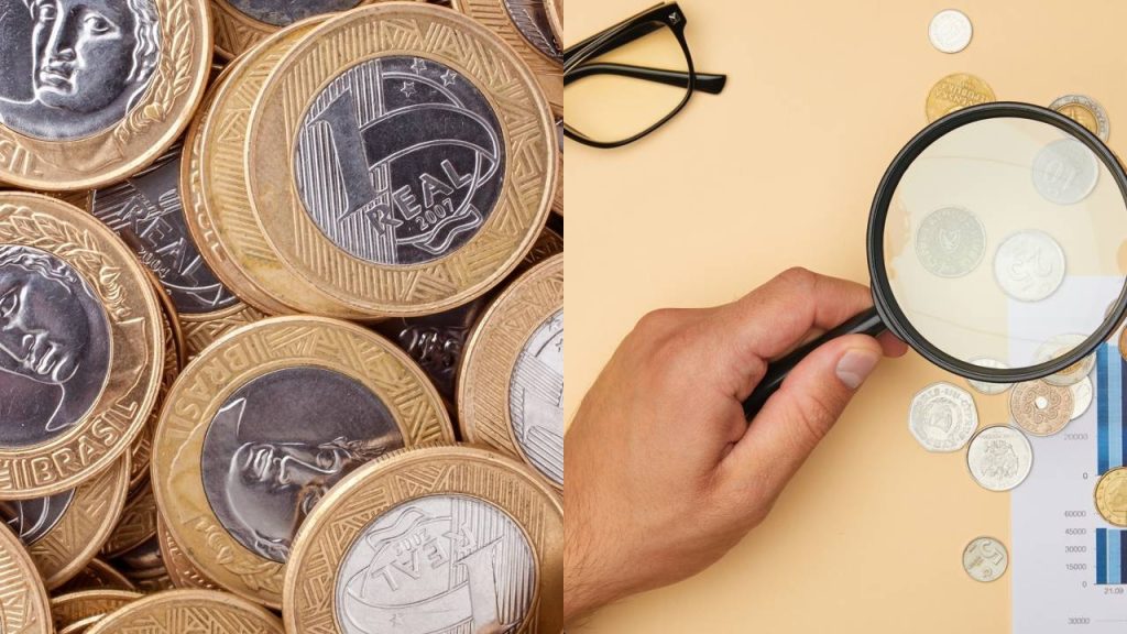 Moedas raras de 1 Real estão valorizando e colecionadores já disputam