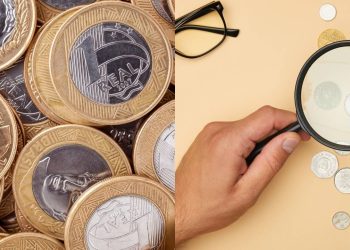 Moedas raras de 1 Real estão valorizando e colecionadores já disputam