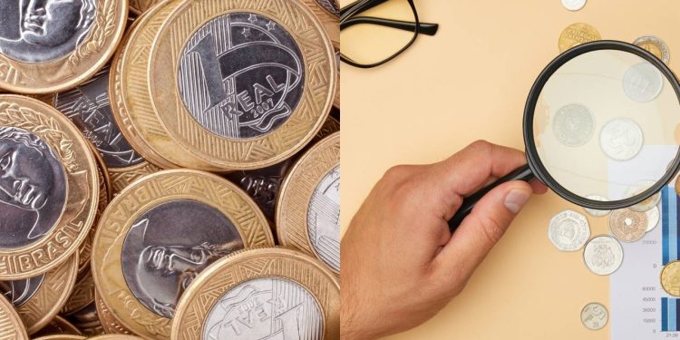 Moedas raras de 1 Real estão valorizando e colecionadores já disputam