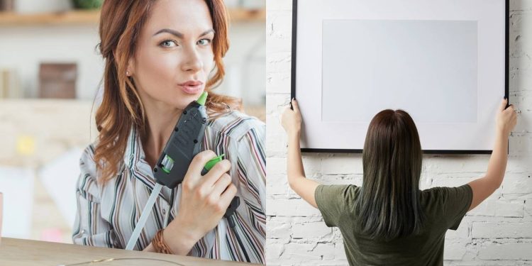 Hack barato para quem mora de aluguel e quer pendurar quadros sem deixar marcas