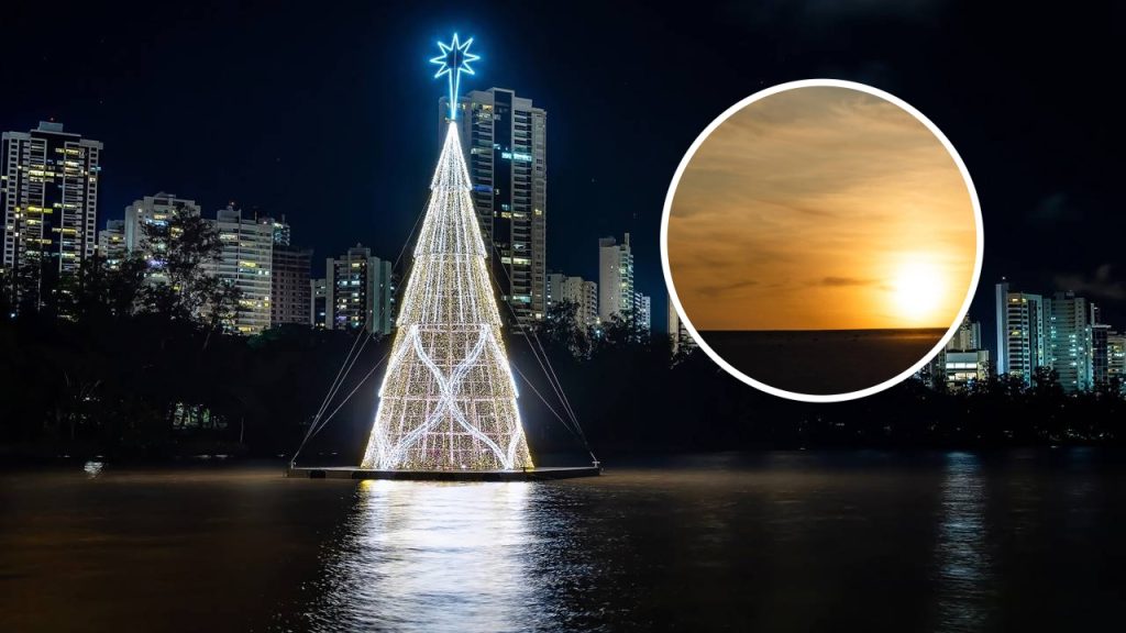 Essa cidade no Sul encanta turistas com seu clima natalino espetacular.