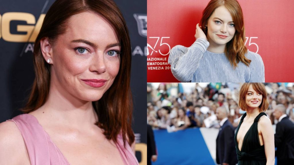 Atriz que ganhou o Oscar por "La La Land" e depois por "Pobres Criaturas", e possui uma fortuna de cerca de US$ 60 milhões