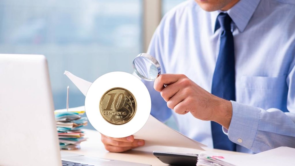 Colecionadores se surpreendem com o valor de uma moeda de 10 centavos