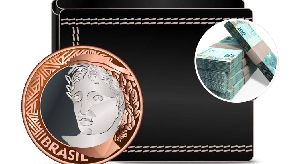A moeda de 1 real com erro extremo pode alcançar mais de oito mil reais.