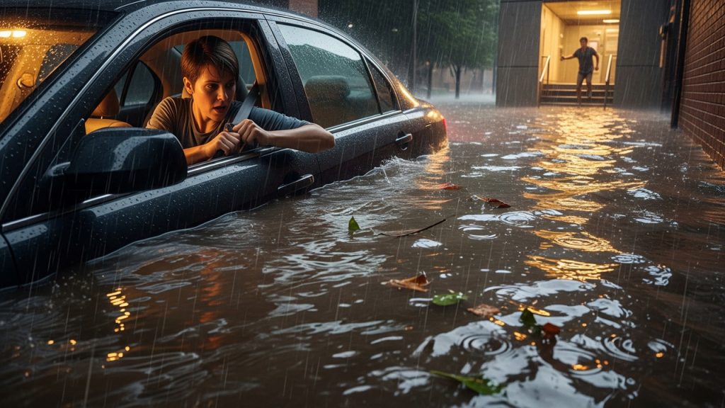 E se uma única decisão rápida decidisse se você vive ou morre? O guia de 5 segundos para sobreviver a alagamentos na rua