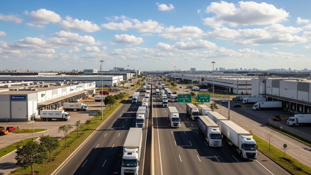 A avenida da Zona Leste que virou o novo eixo logístico da Grande São Paulo