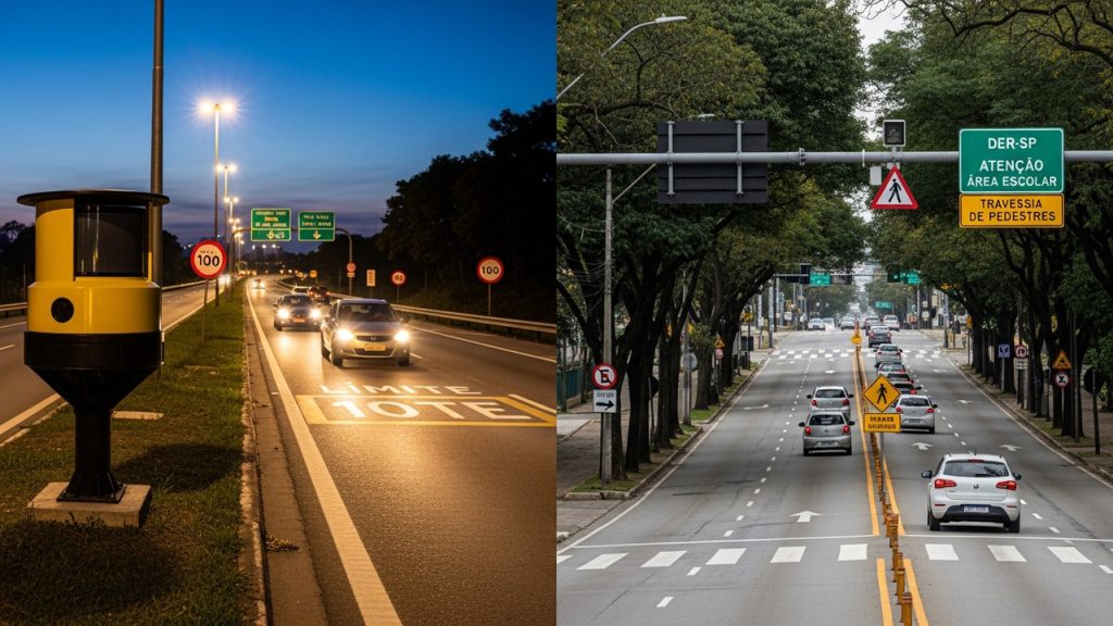Os novos radares do DER-SP que começaram a multar em dezembro de 2025 e exigem atenção redobrada dos motoristas