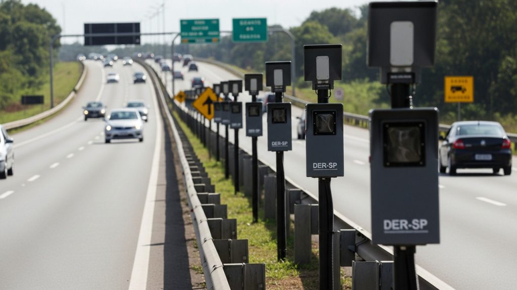 Os novos radares do DER-SP que começaram a multar em dezembro de 2025 e exigem atenção redobrada dos motoristas