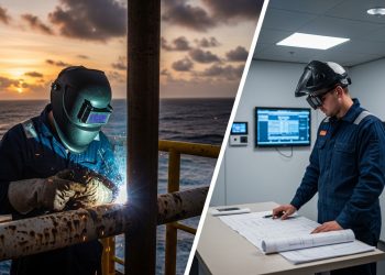 A carreira offshore que começa com salário médio e pode chegar a ganhos acima de R$ 30 mil