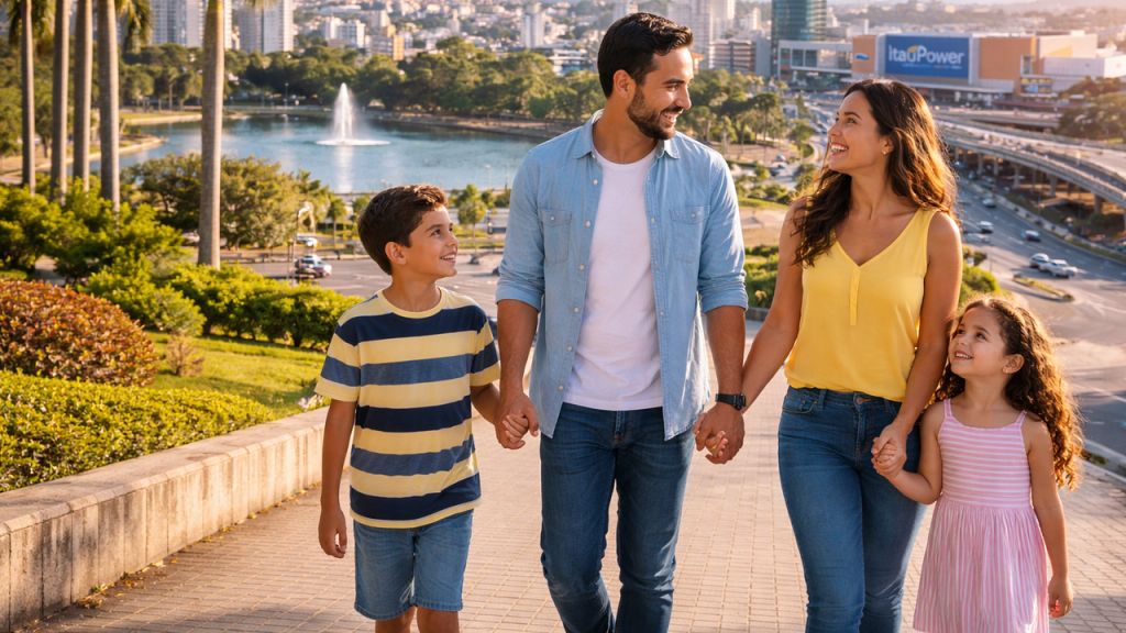 Cidade do interior mineiro com bairros estruturados proporciona segurança, lazer e vida equilibrada