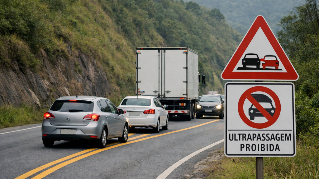 Um erro comum na estrada pode gerar multa de R$ 1.467 e dor de cabeça imediata