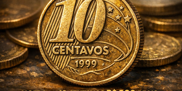 Uma moeda de baixo valor virou alvo de colecionadores e pode render até R$ 200