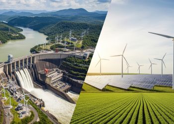 56% da eletricidade ainda vêm da água, e a hidrelétrica segue no comando mesmo com a explosão da solar e da eólica