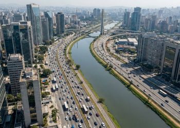Com 22,5 km de extensão em cada sentido, esta via expressa é a artéria vital que pulsa com o tráfego intenso de São Paulo
