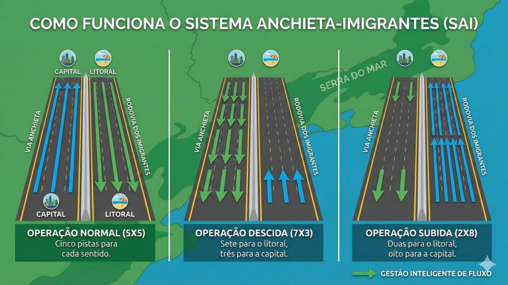 Rodovia paulista vira referência mundial em engenharia; com 44 viadutos e 11 túneis, ela é a obra que venceu a Serra do Mar