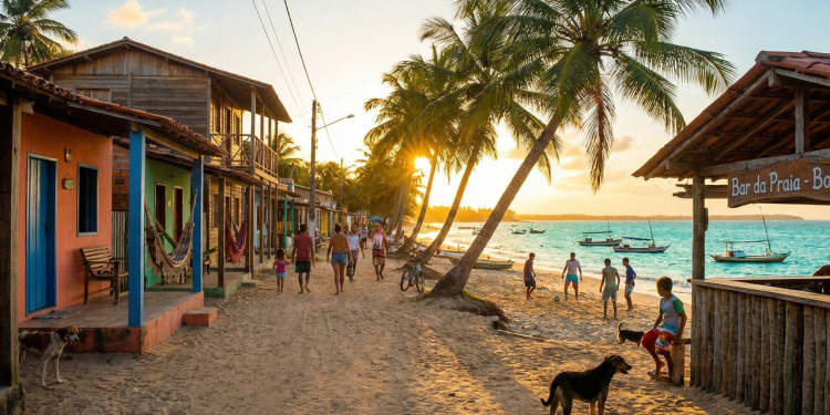 Sem carros e sem pressa: a ilha vizinha de Morro de São Paulo que manteve a essência rústica e piscinas naturais desertas