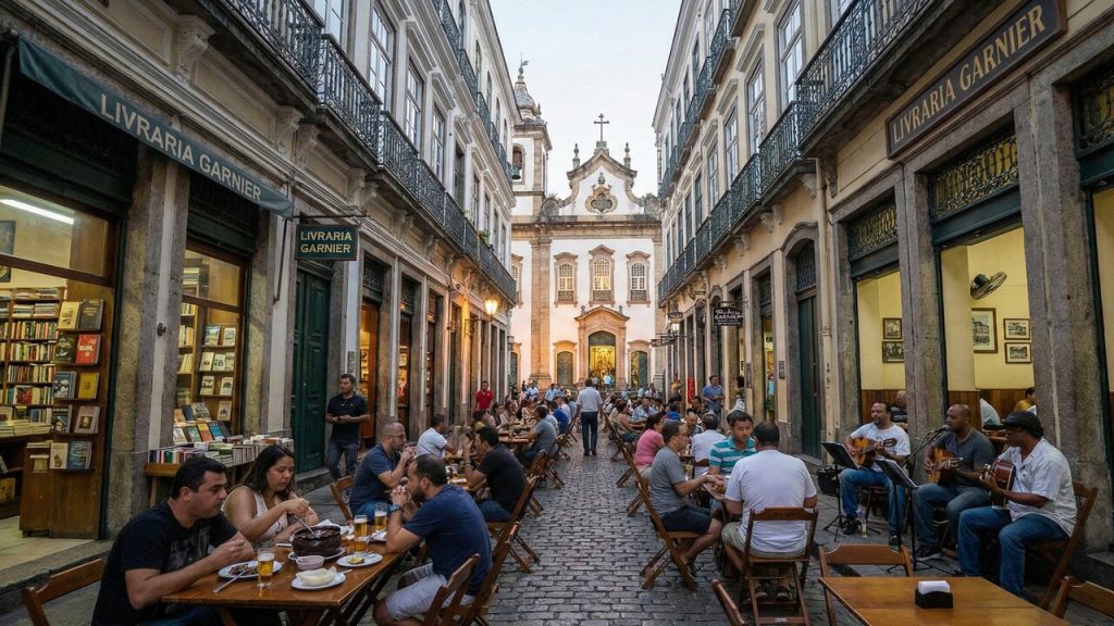 Rua carioca ganha fama por ser a primeira via da cidade; com sua história e charme, ela virou o coração cultural e boêmio do centro do Rio