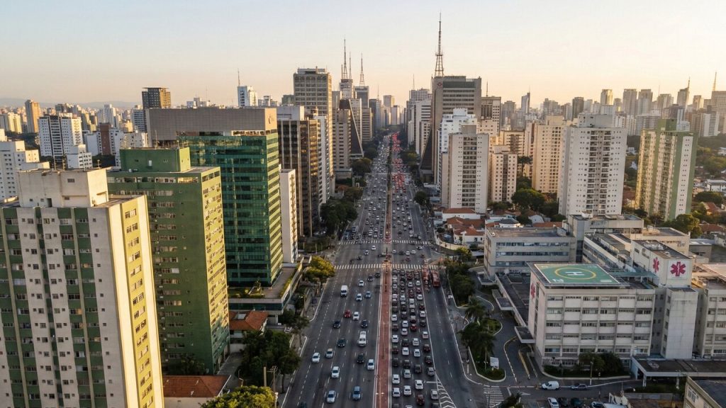 Avenida paulistana se torna um dos corredores mais vitais de SP; com 4 km de extensão, ela é a artéria que conecta a Faria Lima ao centro