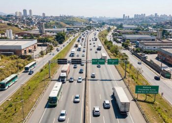 Com 402 km de extensão e um fluxo intenso, esta rodovia é a artéria vital que conecta as duas maiores metrópoles do Brasil