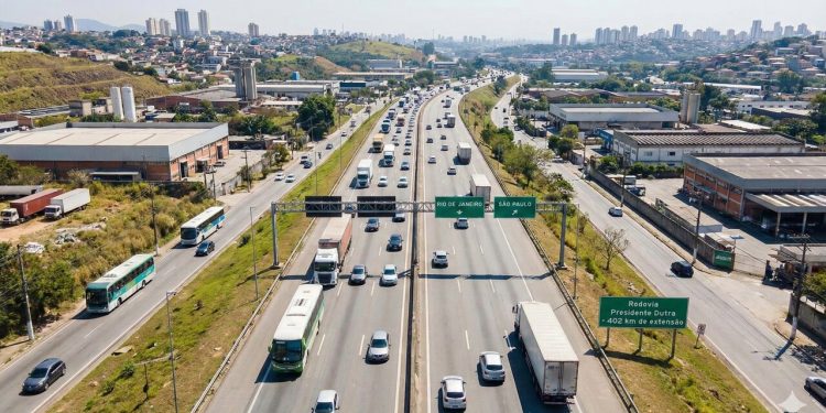 Com 402 km de extensão e um fluxo intenso, esta rodovia é a artéria vital que conecta as duas maiores metrópoles do Brasil