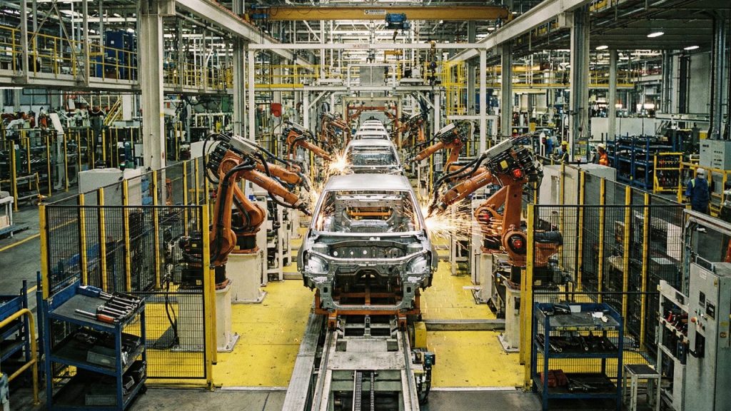 Milhares de graus de calor e uma precisão de milímetros que um humano não alcança: é assim que robôs constroem de carros a navios com perfeição